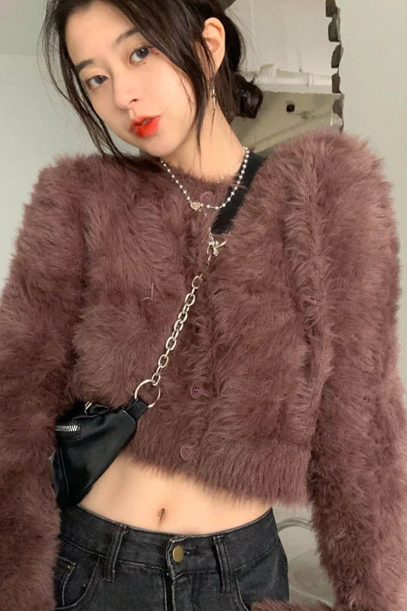 Sweater Coat Female 2020 Autumn and Winter New Korean Version of the Loose Wear Slimming Versatile Long Sleeves Cardigan Top
Sweater Coat Female 2020 Autumn and Winter New Korean Version of the Loose Wear Slimming Versatile Long Sleeves Cardigan Top