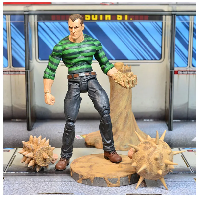 Original Marvel Legends Spider-Man Sandman Action Figure Toys Limited 7 Inch Movable Collectible Sandman Model Ornament Gift
Original Marvel Legends Spider-Man Sandman Action Figure Toys Limited 7 Inch Movable Collectible Sandman Model Ornament Gift