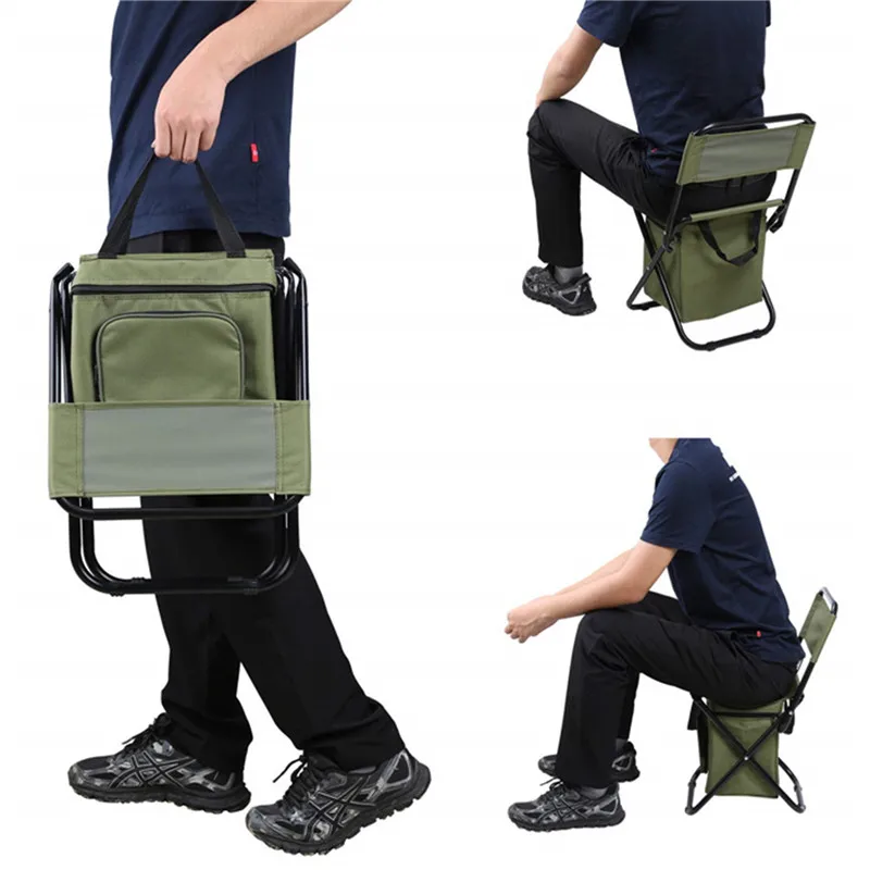 Folding Fishing Chair Backpack Insulation With Cooler Bag Portable Folding Beach Chair Folding Stool Chair Seat Camping Chairs
Folding Fishing Chair Backpack Insulation With Cooler Bag Portable Folding Beach Chair Folding Stool Chair Seat Camping Chairs