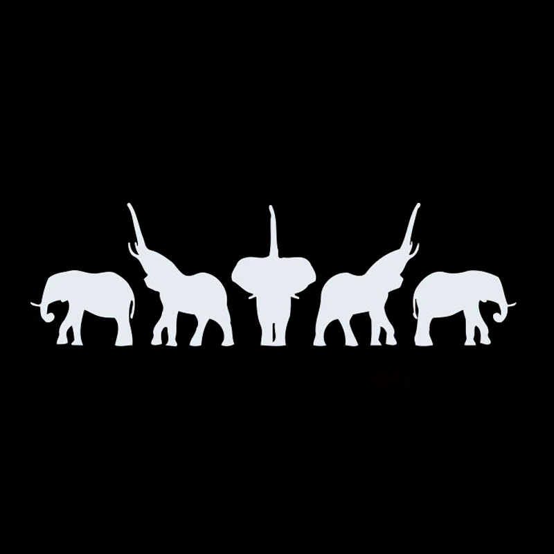 20cm*5.9cm Fashion Elephants Decal Vinyl Motorcycle Car-styling Car Sticker S6-3478 
20cm*5.9cm Fashion Elephants Decal Vinyl Motorcycle Car-styling Car Sticker S6-3478