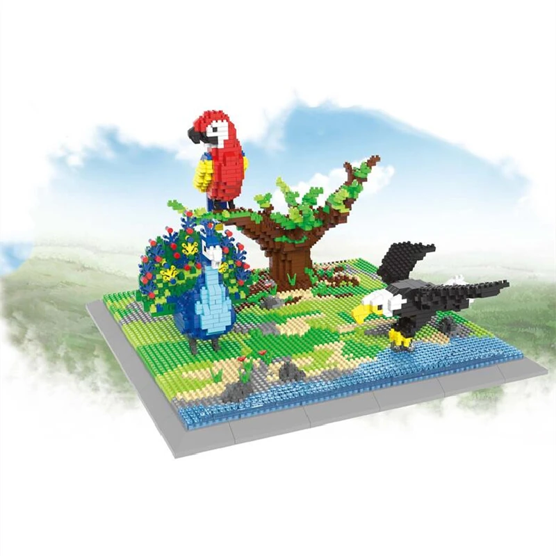 Cartoon Animals Small Particles DIY Building Model Assembled Blocks Educational Bricks Kids Toys Christmas Birthday Gifts
Cartoon Animals Small Particles DIY Building Model Assembled Blocks Educational Bricks Kids Toys Christmas Birthday Gifts