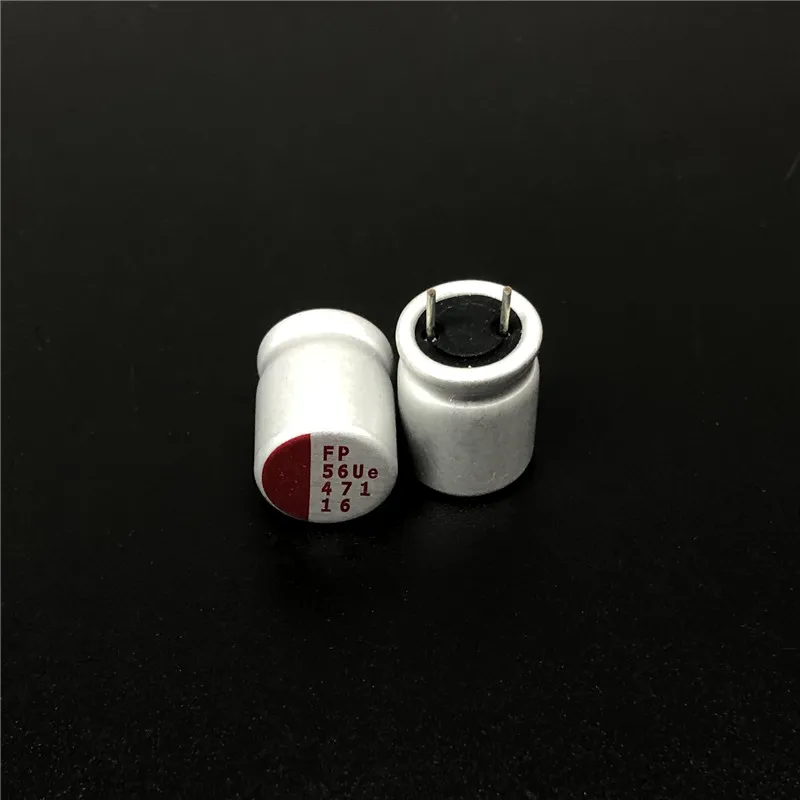 20 шт. 470uF 16V FP 10x12 5 мм низкий ESR Высший сорт 16V470uF VGA/материнская плата твердый