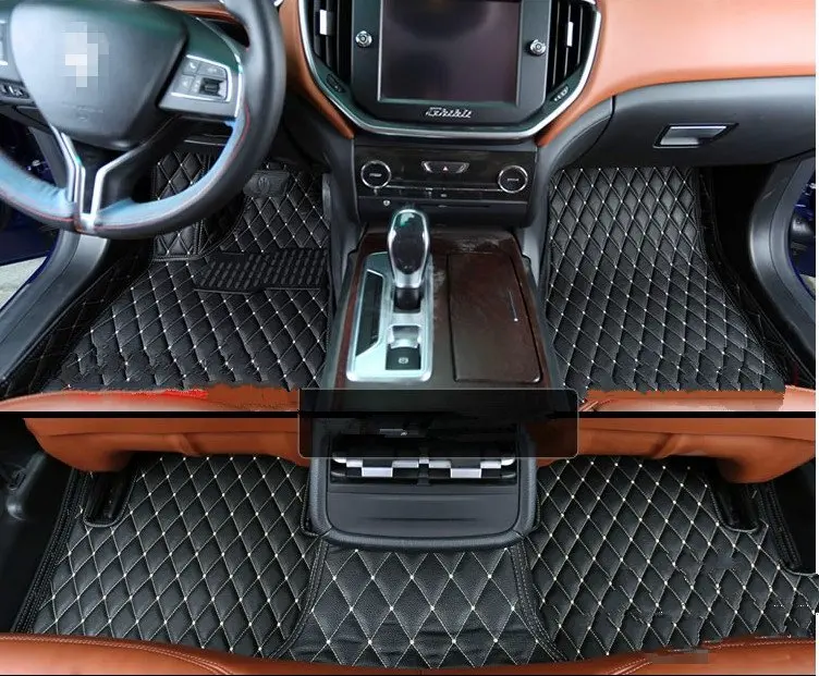 Special car floor mats for Maserati Ghibli 2017-2014 waterproof durable carpets for Ghibli 2016
Special car floor mats for Maserati Ghibli 2017-2014 waterproof durable carpets for Ghibli 2016