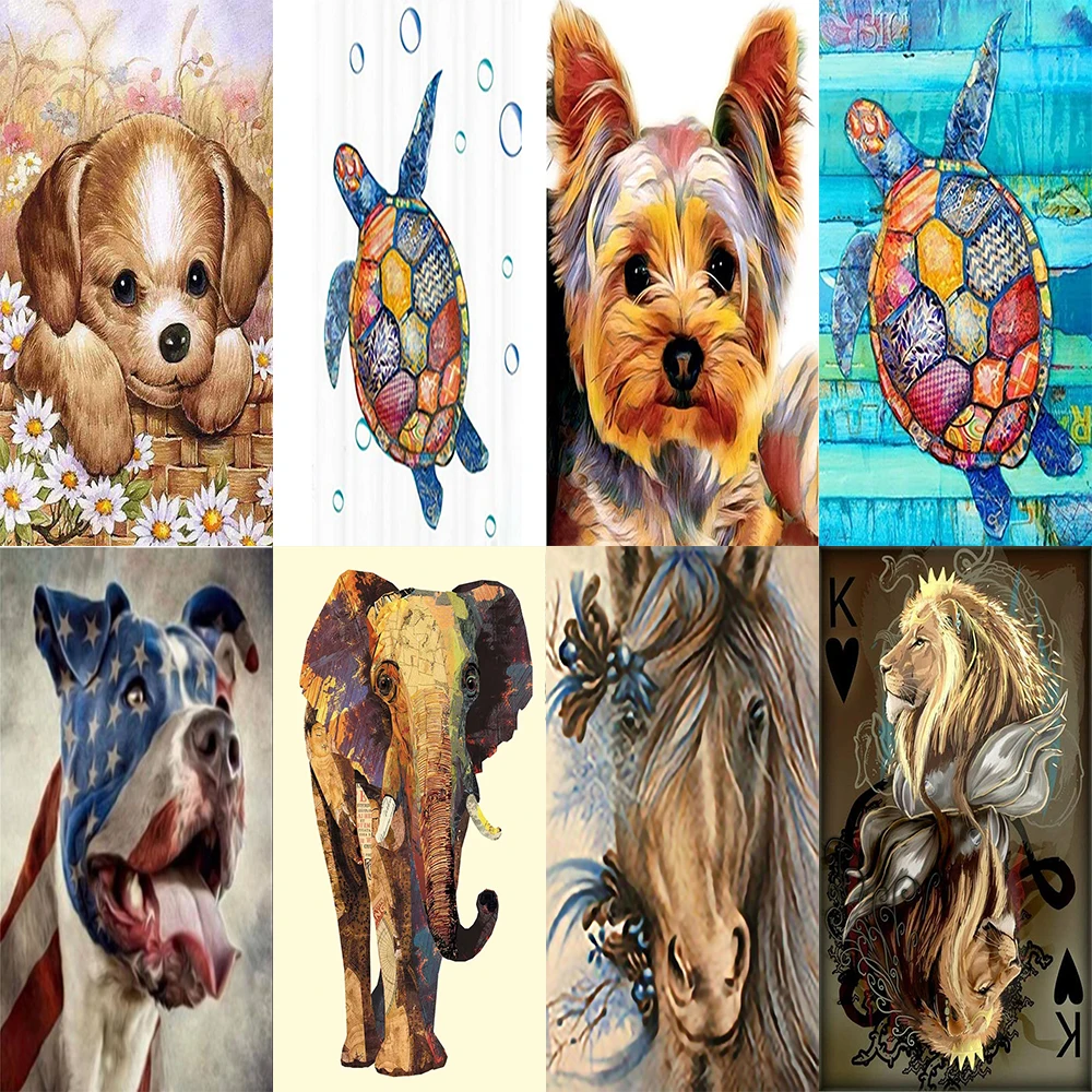 New 5D DIY Diamond Painting Animal Picture Full Drill Embroidery Mosaic Cross Stitch Kit Home Decoration Holiday Gift
New 5D DIY Diamond Painting Animal Picture Full Drill Embroidery Mosaic Cross Stitch Kit Home Decoration Holiday Gift