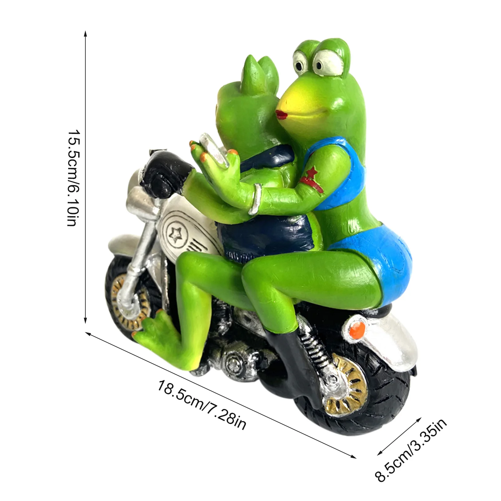 Riding Motorcycle Cowboy Frog Resin Handicraft Ornaments Landscaping Art Piece Garden Home Decor Sculpture Ornaments
Riding Motorcycle Cowboy Frog Resin Handicraft Ornaments Landscaping Art Piece Garden Home Decor Sculpture Ornaments