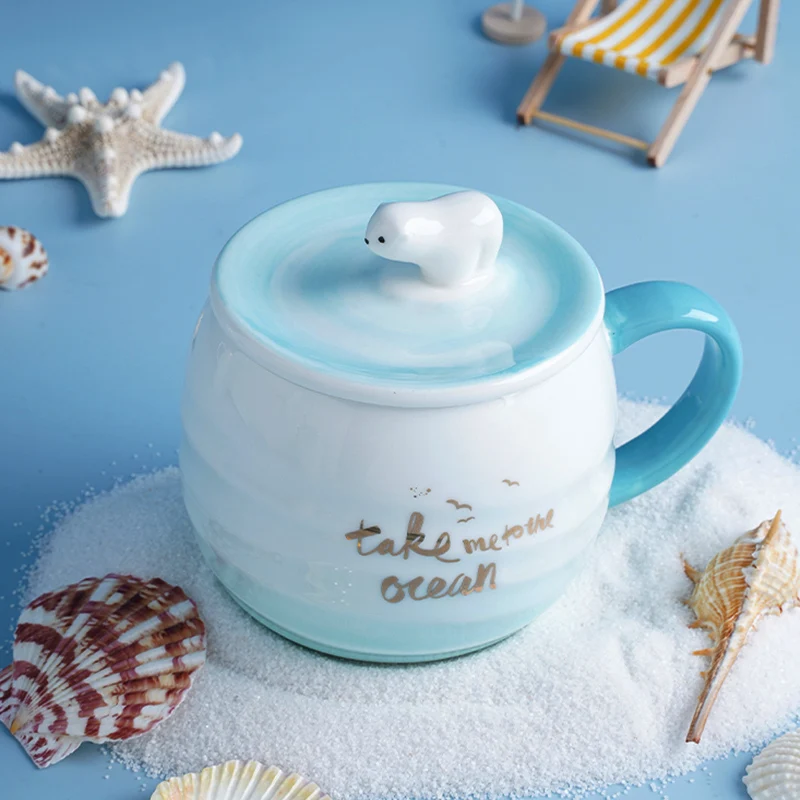 Whale Cup With Lid Coffee Milk Mugs Cute Creative Breakfast Cup Valentine's Day Wedding Birthday Gift for Children
Whale Cup With Lid Coffee Milk Mugs Cute Creative Breakfast Cup Valentine's Day Wedding Birthday Gift for Children