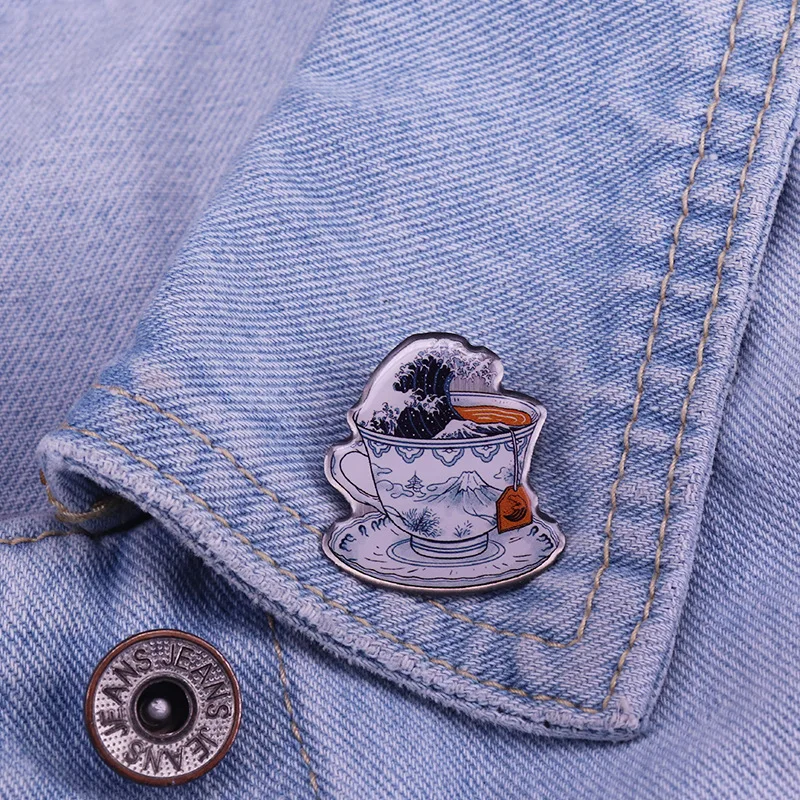 DZ784 Art Teacup Creativity Enamel Pins Women Badge Backpack Collar Lapel Pin Hat Jewelry Gifts for Friends 
DZ784 Art Teacup Creativity Enamel Pins Women Badge Backpack Collar Lapel Pin Hat Jewelry Gifts for Friends