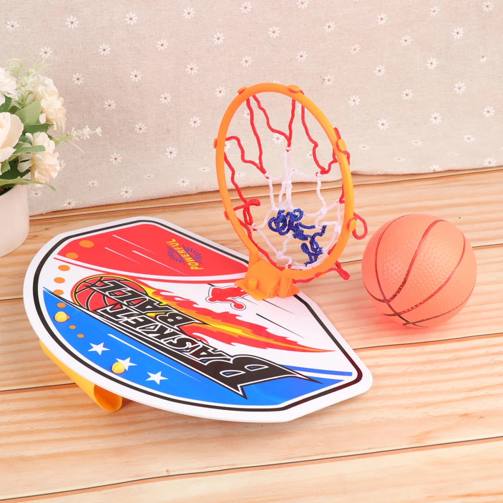 Kids Sport Cartoon Hanging Wall Mounted Mini Basketball Hoop Set with Net Hoop Backboard Pump Portable Educational for
Kids Sport Cartoon Hanging Wall Mounted Mini Basketball Hoop Set with Net Hoop Backboard Pump Portable Educational for