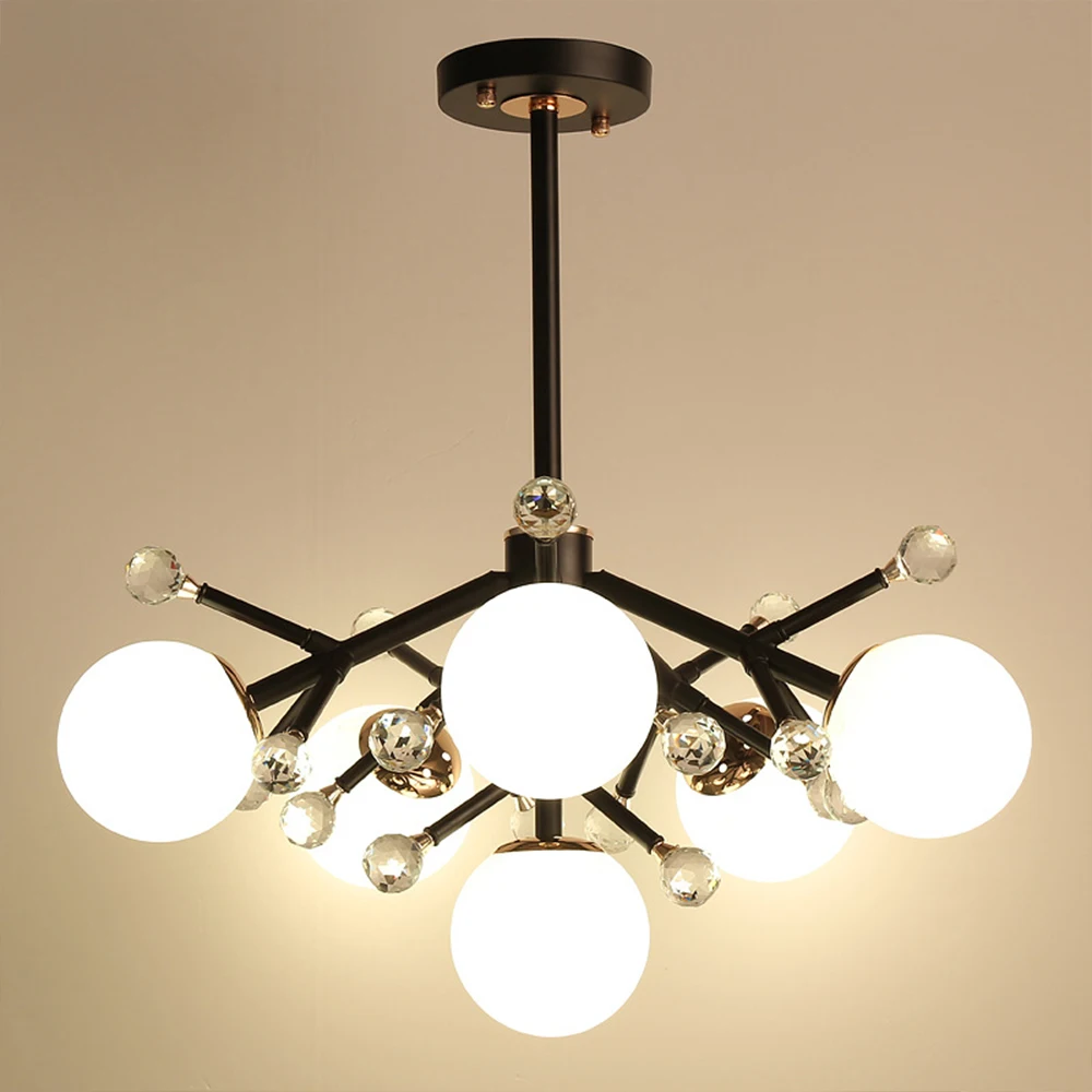 Ceiling Hanging Chandelier Lighting Lamp Nordic Modern Art Deco Ball Led Black White for Kitchen Living Room Loft Bedroom E27 AC
Ceiling Hanging Chandelier Lighting Lamp Nordic Modern Art Deco Ball Led Black White for Kitchen Living Room Loft Bedroom E27 AC