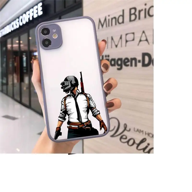 Hote game PUBG Phone Cases matte transparent For iphone 7 8 11 12 plus mini x xs xr pro max cover
Hote game PUBG Phone Cases matte transparent For iphone 7 8 11 12 plus mini x xs xr pro max cover