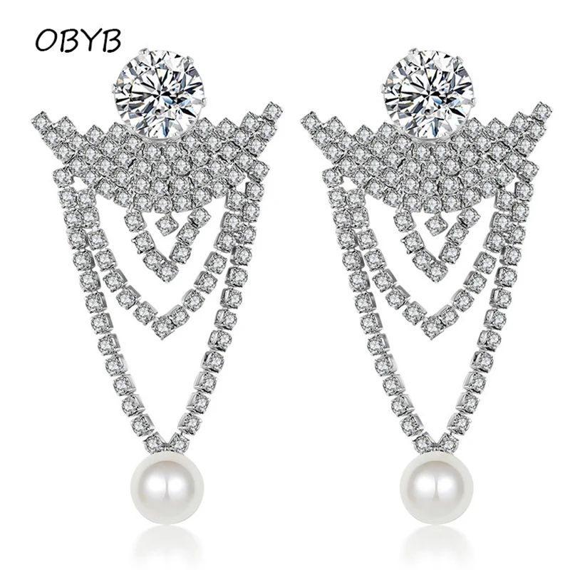 2021 Trendy Vintage White Crystal Zircon Tassel Earrings Round Pearl Earrings for Women Boho Wedding Jewelry Dangle Drop Earring
2021 Trendy Vintage White Crystal Zircon Tassel Earrings Round Pearl Earrings for Women Boho Wedding Jewelry Dangle Drop Earring
