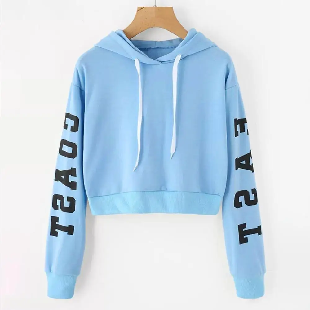 ZITY Letters Printed Short Hoodies Crop Top Long Sleeve Hooded Sweatshirt Women 2021 Autumn Harajuku Top Korean Style Fashion
ZITY Letters Printed Short Hoodies Crop Top Long Sleeve Hooded Sweatshirt Women 2021 Autumn Harajuku Top Korean Style Fashion