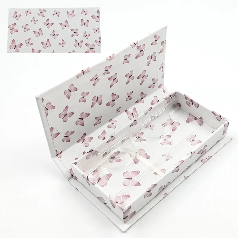 Wholesale New False Eyelash Packaging Butterfly White Box Lash Boxes Custom Faux Cils eyelashes Package Magnetic Storage cases
Wholesale New False Eyelash Packaging Butterfly White Box Lash Boxes Custom Faux Cils eyelashes Package Magnetic Storage cases