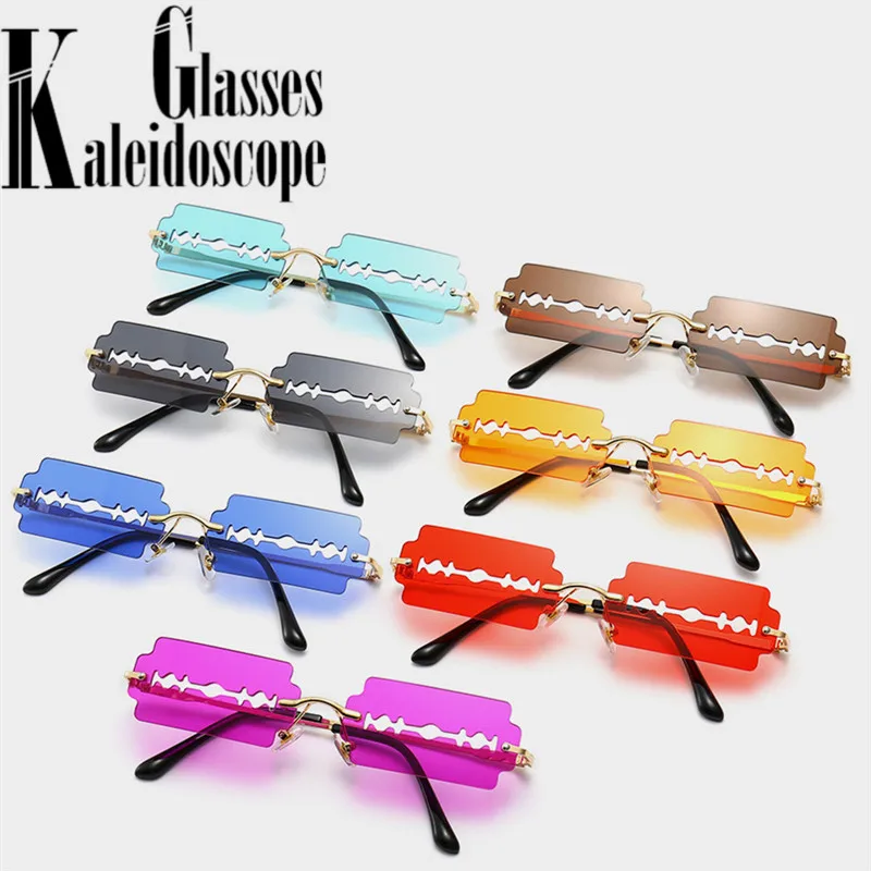 Unique Rectangle Hollow Sunglasses Women Men Vintage Rimless Sun Glasses Ladies Brand Designer Small Frames Eyeglasses UV400
Unique Rectangle Hollow Sunglasses Women Men Vintage Rimless Sun Glasses Ladies Brand Designer Small Frames Eyeglasses UV400