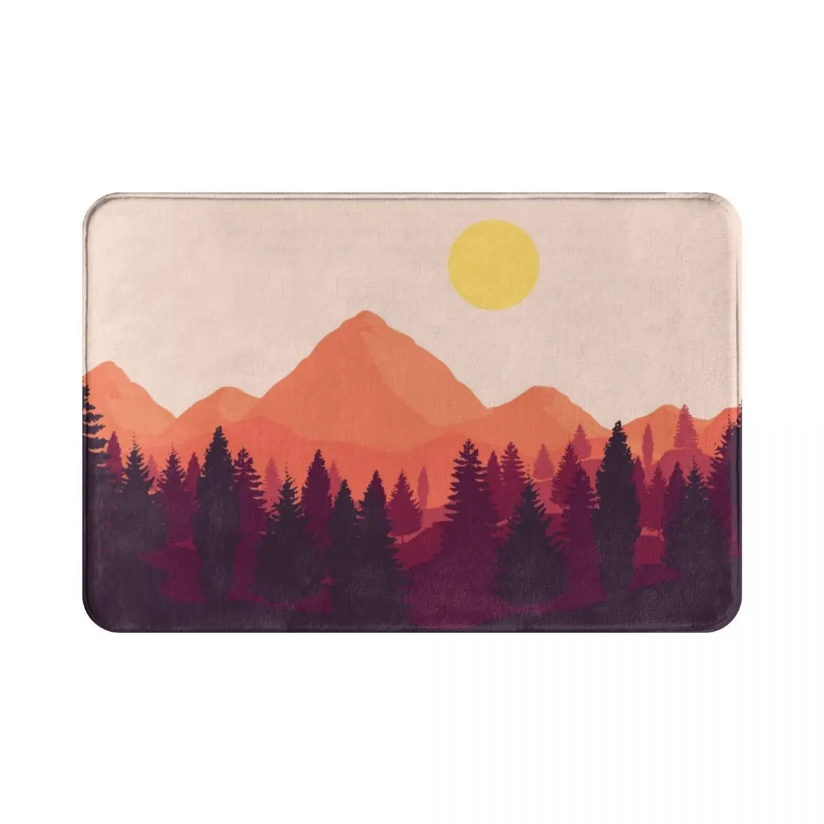 Напольный коврик Forest Mountain Horizon из полиэстера, нескользящий ковер, нескользящий, для входа в кухню, спальню, балкон, Туалет
Напольный коврик Forest Mountain Horizon из полиэстера, нескользящий ковер, нескользящий, для входа в кухню, спальню, балкон, Туалет