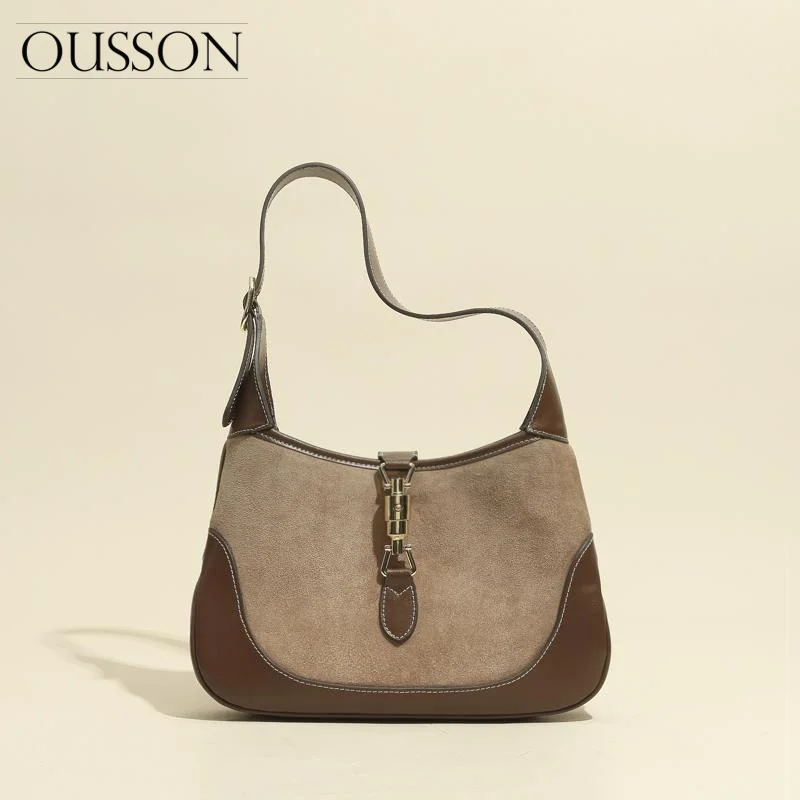 OUSSON New Design Small Square Leather Underarm Bag Exquisite Female Retro Handbag Bag Fashion One Shoulder Bag
OUSSON New Design Small Square Leather Underarm Bag Exquisite Female Retro Handbag Bag Fashion One Shoulder Bag