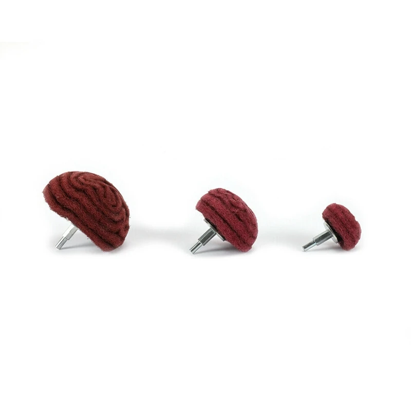 6Pcs Mounted Dome Sanding Mop Pad Nylon Fiber Buffing Wheel for Metal Wood 180 320 Grit
6Pcs Mounted Dome Sanding Mop Pad Nylon Fiber Buffing Wheel for Metal Wood 180 320 Grit