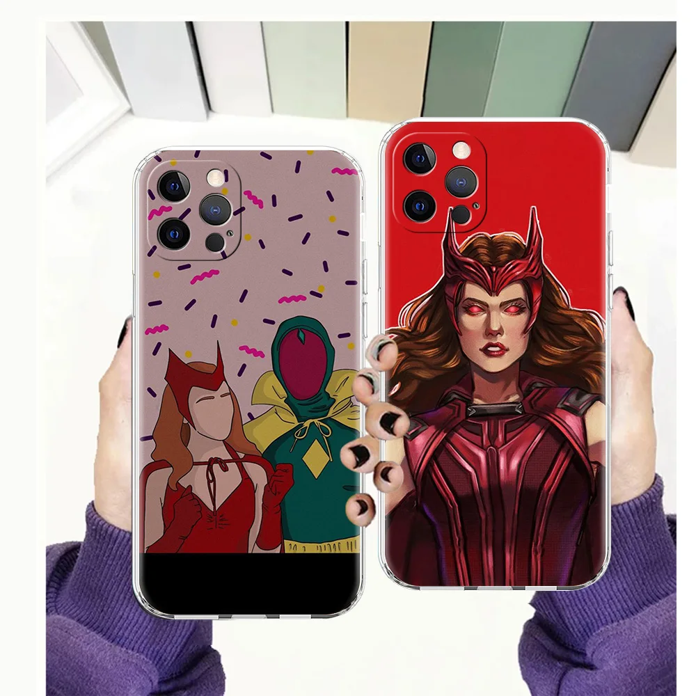 Cartoon Wandavisions Case for iPhone 13 12 Pro Max Cover Transparent Soft for iPhone 11 Pro Max 7 8 Plus X XS XR SE2020 Shell
Cartoon Wandavisions Case for iPhone 13 12 Pro Max Cover Transparent Soft for iPhone 11 Pro Max 7 8 Plus X XS XR SE2020 Shell