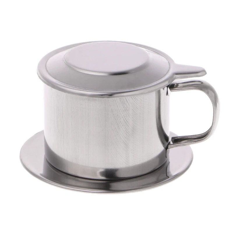 1Pc Vietnamese Coffee Filter Stainless Steel Maker Pot Infuse Cup Serving Delicious
1Pc Vietnamese Coffee Filter Stainless Steel Maker Pot Infuse Cup Serving Delicious