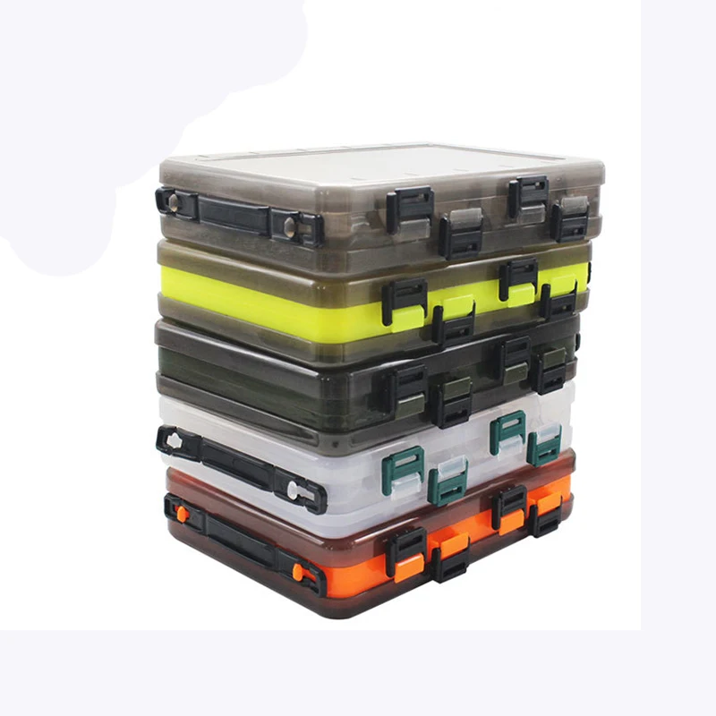 Doublex Sided 14 Compartments Fishing Tackle Box Bait Lure Hook Storage Box Plastic Storage Case Fishing Tackles Organizer Box
Doublex Sided 14 Compartments Fishing Tackle Box Bait Lure Hook Storage Box Plastic Storage Case Fishing Tackles Organizer Box