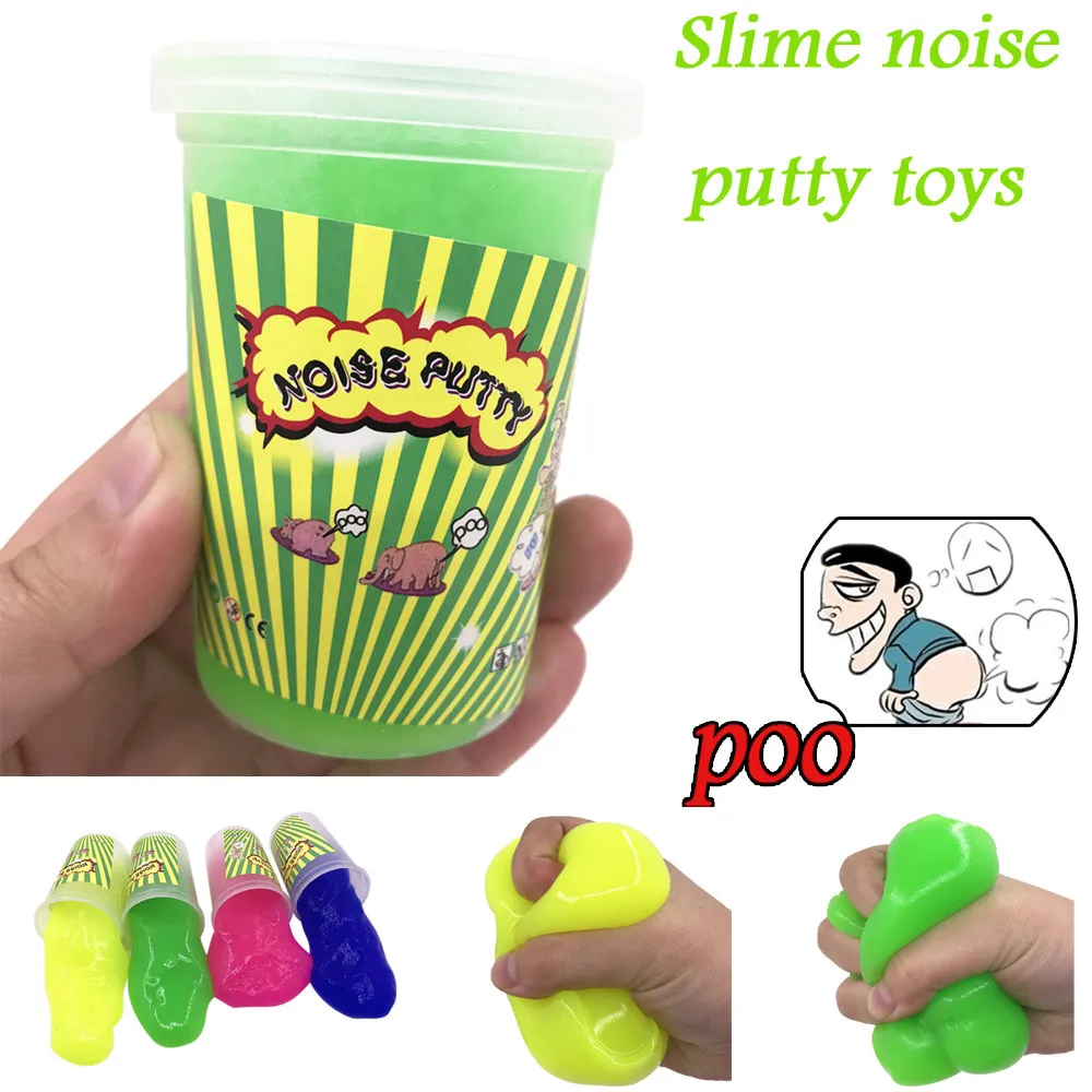 Closestool Noise putty Slime Fart Mud Tricky снятие стресса Sludge Toys 0905|Игрушки-эспандеры| |