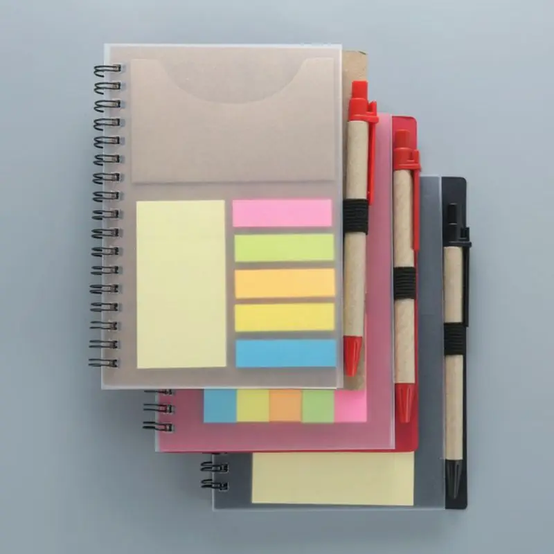 Creative Sticky Notes Notepad Kawaii Stationery Diary Notebook with Pen School