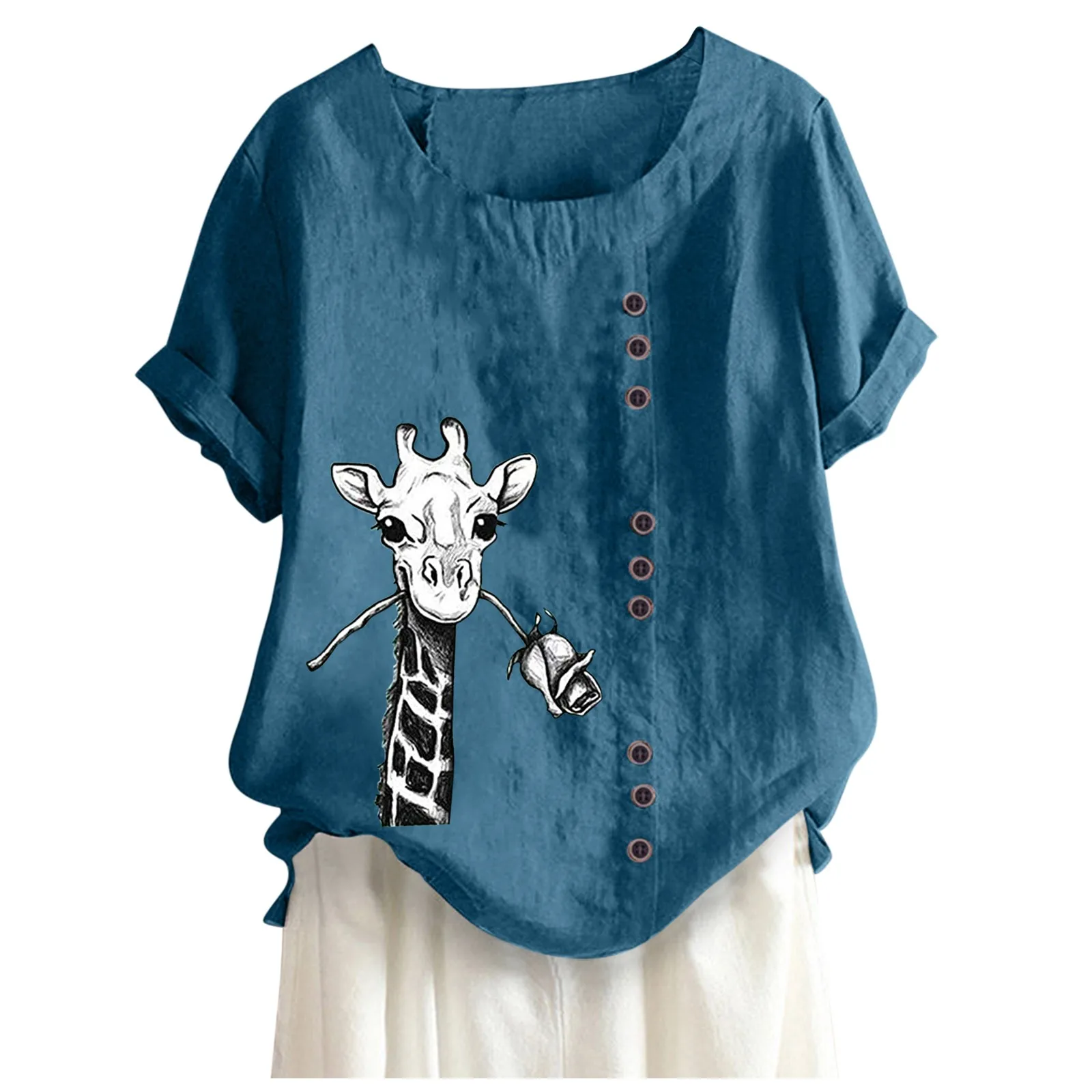 2021 Women's Summer Shirts Casual Vintage Embroidery Blouse O Neck Short Sleeve Cotton Linen Top Plus Size Blusas Femme A20
2021 Women's Summer Shirts Casual Vintage Embroidery Blouse O Neck Short Sleeve Cotton Linen Top Plus Size Blusas Femme A20