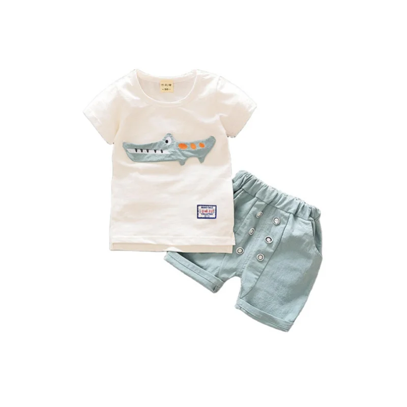 Fashion children's clothing, cartoon T-shirt, shorts, 2-piece set, casual wear, cotton padded clothes.
Fashion children's clothing, cartoon T-shirt, shorts, 2-piece set, casual wear, cotton padded clothes.