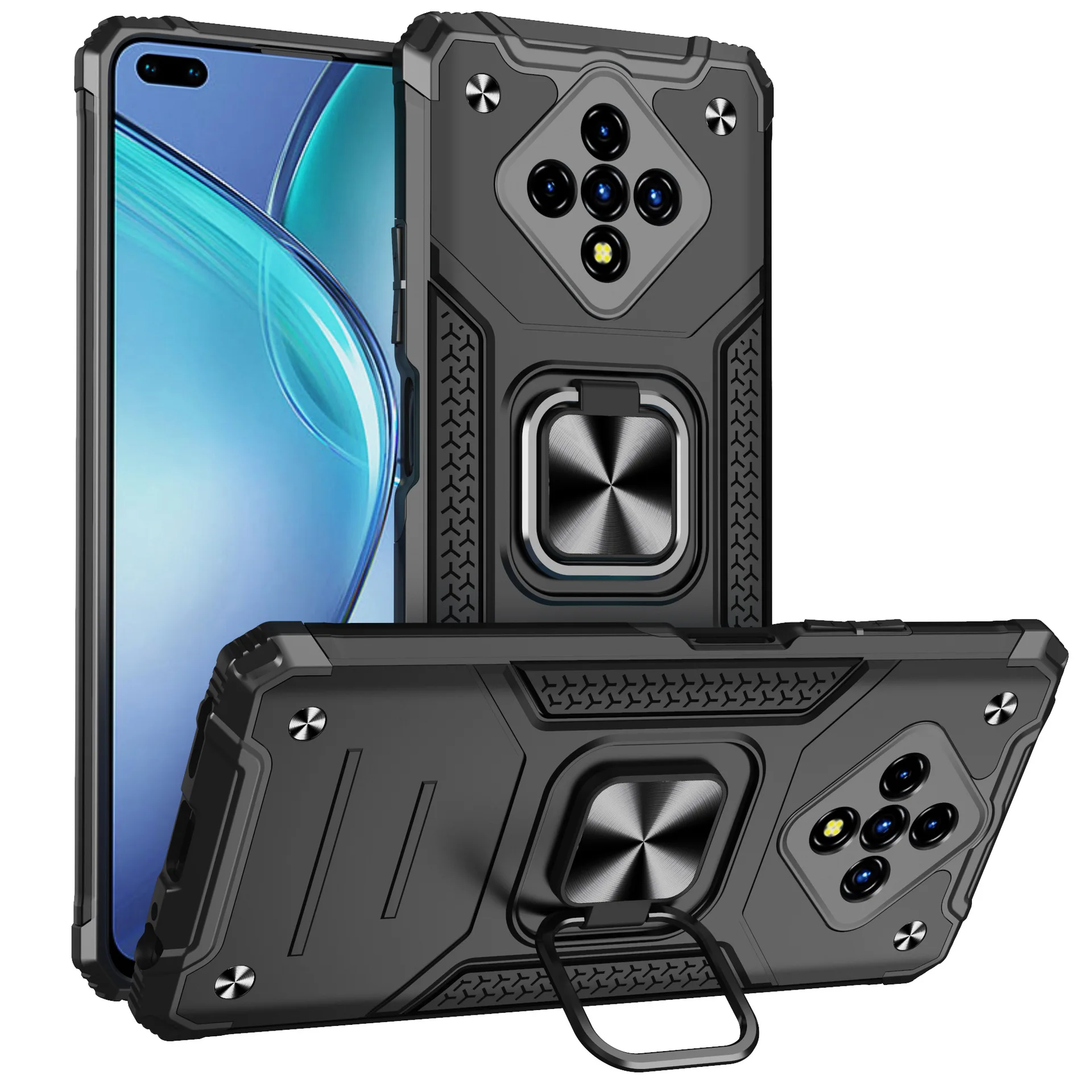 Magnetic Metal Ring Holder Phone Case For Infinix Zero 8 Hot 9 Play Note 7 Lite Smart 4 Silicone Bumper Hard PC Back Cover
Magnetic Metal Ring Holder Phone Case For Infinix Zero 8 Hot 9 Play Note 7 Lite Smart 4 Silicone Bumper Hard PC Back Cover