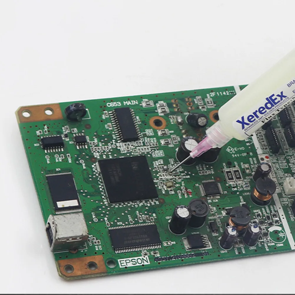 1/2 Pcs XeredEx 559 10cc Bga Solder Paste Flux Suitable For PCB Repair Needle With Plunger Electrical Equipment Supplies
1/2 Pcs XeredEx 559 10cc Bga Solder Paste Flux Suitable For PCB Repair Needle With Plunger Electrical Equipment Supplies