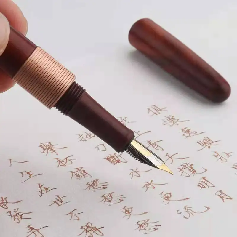 Wing Sung Wooden Fountain Pen Vintage Ink Pen F/Fude Nib Converter Filler Stationery Office school supplies writing gift
Wing Sung Wooden Fountain Pen Vintage Ink Pen F/Fude Nib Converter Filler Stationery Office school supplies writing gift