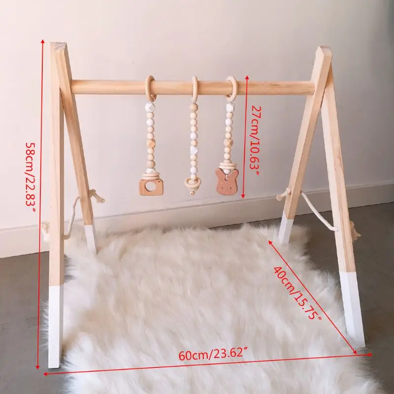 Nordic Style Cartoon Solid Wood Baby Kids Ftness Rack Children Room Decoration Toys with Ornaments Pendant Infant Clothes Frame
Nordic Style Cartoon Solid Wood Baby Kids Ftness Rack Children Room Decoration Toys with Ornaments Pendant Infant Clothes Frame