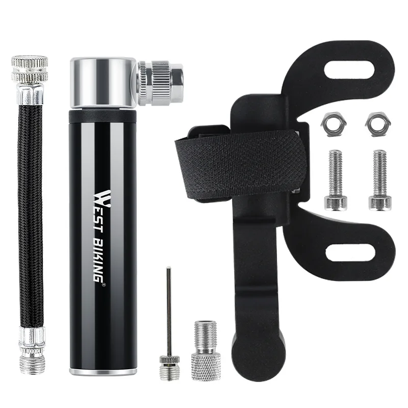 High Pressure Pump Hand Mini Bicycle Pump Tire Air Inflator Valve Ball Needle Hose Bicycle Accessories Bomba De Ar Bicicleta
High Pressure Pump Hand Mini Bicycle Pump Tire Air Inflator Valve Ball Needle Hose Bicycle Accessories Bomba De Ar Bicicleta