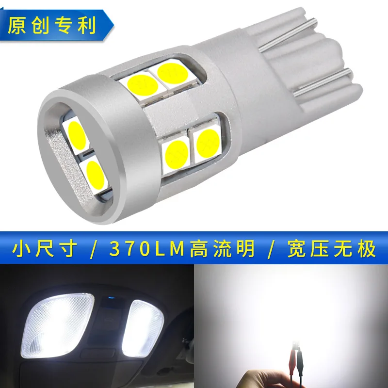 Новый T10 боковой светильник светодиодный 3030 автомобильный инструмент лампа 12smd W5w высокая яркость контурный светильник автомобильные аксес... 
Новый T10 боковой светильник светодиодный 3030 автомобильный инструмент лампа 12smd W5w высокая яркость контурный светильник автомобильные аксес...