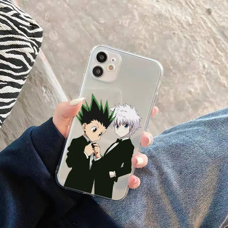 Hunter X hunter Phone Case Transparent for iPhone 12 11 mini pro XS MAX 6 6S 8 7 Plus X 5S SE 2020 XR
Hunter X hunter Phone Case Transparent for iPhone 12 11 mini pro XS MAX 6 6S 8 7 Plus X 5S SE 2020 XR