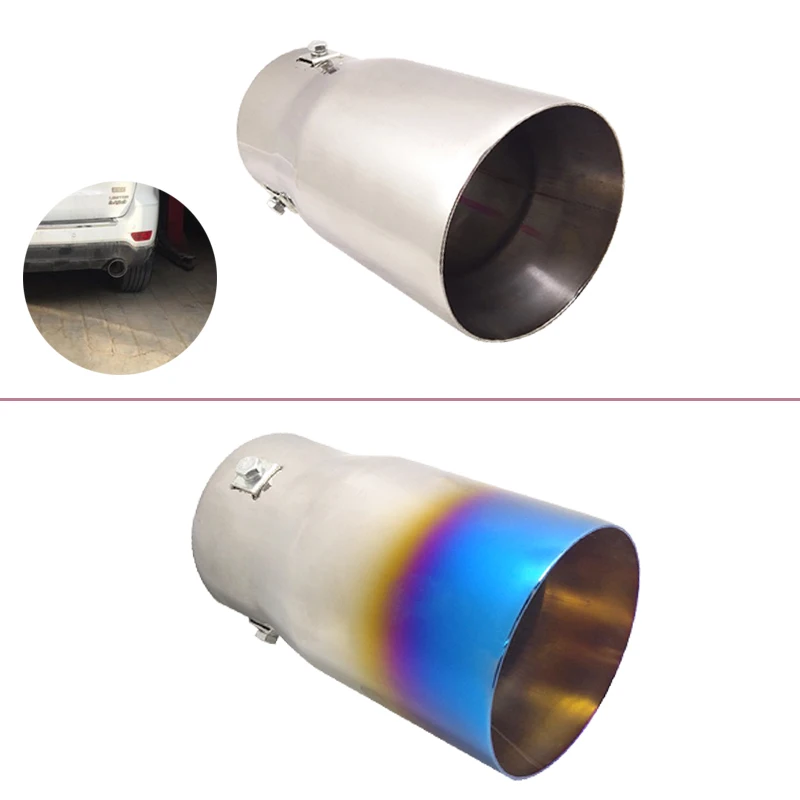 Car exhaust pipe is suitable for domineering Prado Grand Cherokee stainless steel muffler tail throat decorative accessories
Car exhaust pipe is suitable for domineering Prado Grand Cherokee stainless steel muffler tail throat decorative accessories
