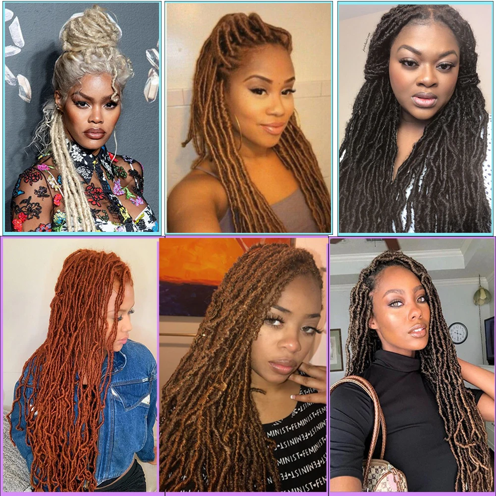 Belle Show Nu Faux Locs Crochet Hair 36 Inch Long Soft Faux Locs Hook Braids Curly Dreadlock Braiding Hair Extensions Afro Curls
Belle Show Nu Faux Locs Crochet Hair 36 Inch Long Soft Faux Locs Hook Braids Curly Dreadlock Braiding Hair Extensions Afro Curls