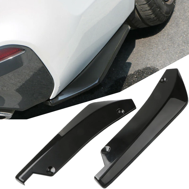 2Pcs Car Black Rear Bumper Lip Wrap Angle Splitter Diffuser Canard Fit For BMW F30 F31 F32 F33 F22 Accessories
2Pcs Car Black Rear Bumper Lip Wrap Angle Splitter Diffuser Canard Fit For BMW F30 F31 F32 F33 F22 Accessories