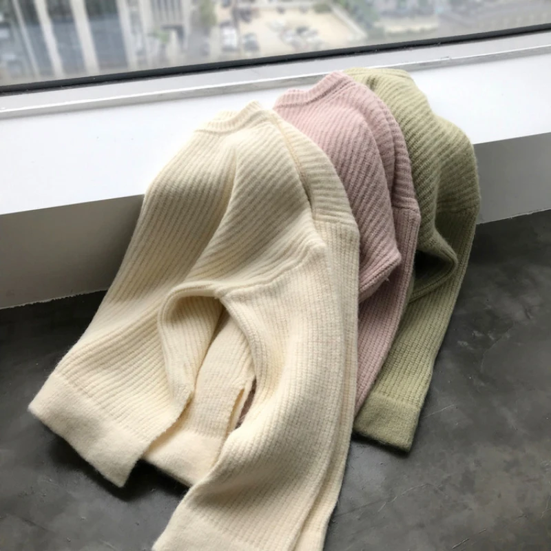 2019 A&W new Fashion Ladies Full Sleeve Women cashmere Knitting Sweater Solid O-Neck Pullover And Jumper Loose Sweater Hot Sale
2019 A&W new Fashion Ladies Full Sleeve Women cashmere Knitting Sweater Solid O-Neck Pullover And Jumper Loose Sweater Hot Sale