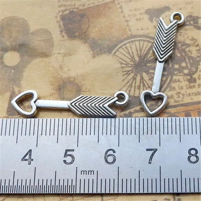 Arrow Heart Love Charm Pendants Jewelry Making Finding DIY Bracelet Necklace Earring Accessories Handmade 5pcs
Arrow Heart Love Charm Pendants Jewelry Making Finding DIY Bracelet Necklace Earring Accessories Handmade 5pcs