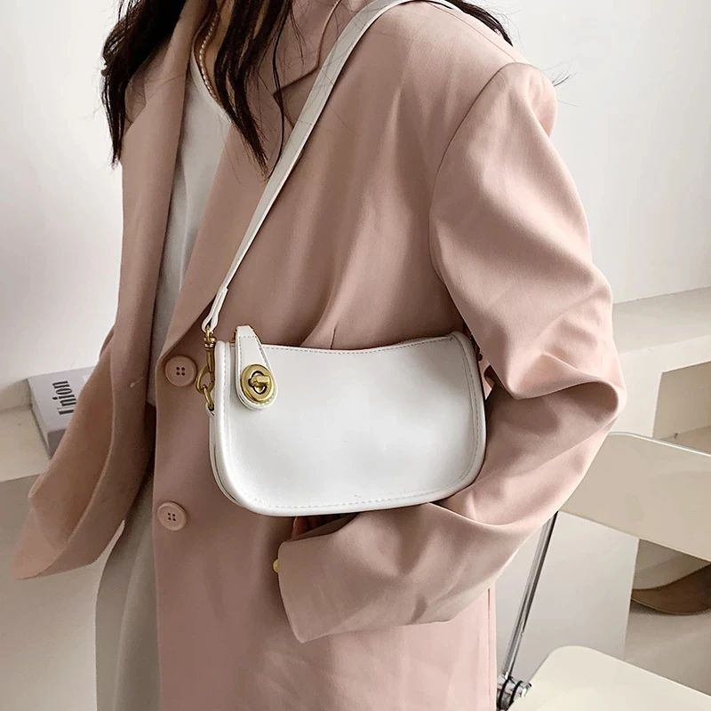 Simple Style Solid Color Mini PU Leather Underarm Crossbody Bags 2021 Fashion Summer Luxury Brand Shoulder Handbags and Purses
Simple Style Solid Color Mini PU Leather Underarm Crossbody Bags 2021 Fashion Summer Luxury Brand Shoulder Handbags and Purses