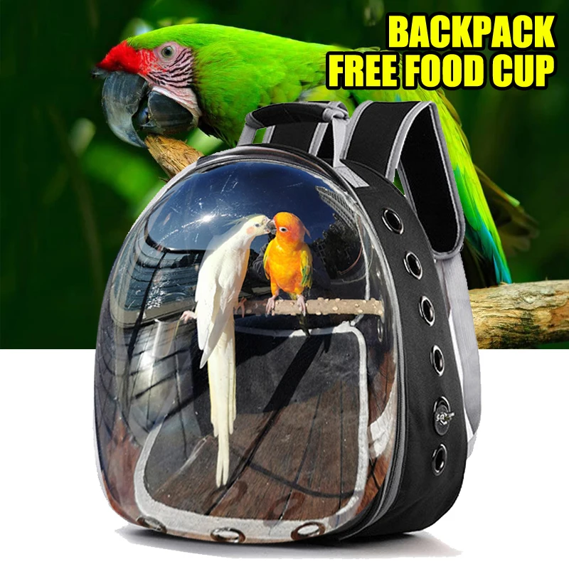 Outdoor Bird Backpack Bird Cage Bag Breathable Parrots Cage Airy Travel Bag Easy Cleaning Pet Supply
Outdoor Bird Backpack Bird Cage Bag Breathable Parrots Cage Airy Travel Bag Easy Cleaning Pet Supply