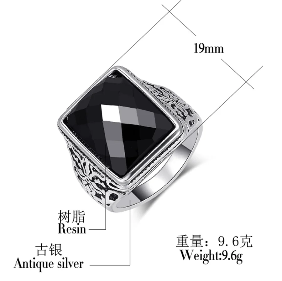 Fashion Black Stone Finger Ring Men And Women Vintage Jewelry Silver Color Big Size Ring Couple Valentine Gift 2020 New
Fashion Black Stone Finger Ring Men And Women Vintage Jewelry Silver Color Big Size Ring Couple Valentine Gift 2020 New