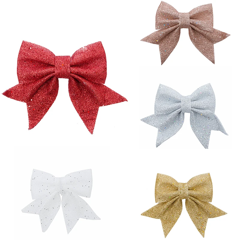 Glitter Bows Christmas Tree Decoration Hanging Ornament Party Home Banquet Supplies gift Packaging 3PCS
Glitter Bows Christmas Tree Decoration Hanging Ornament Party Home Banquet Supplies gift Packaging 3PCS