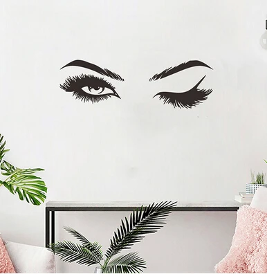 Creative Pretty eyelashes Wall Sticker Girl room living room decorations for home wallpaper Mural Art Decals Sexy stickers
Creative Pretty eyelashes Wall Sticker Girl room living room decorations for home wallpaper Mural Art Decals Sexy stickers