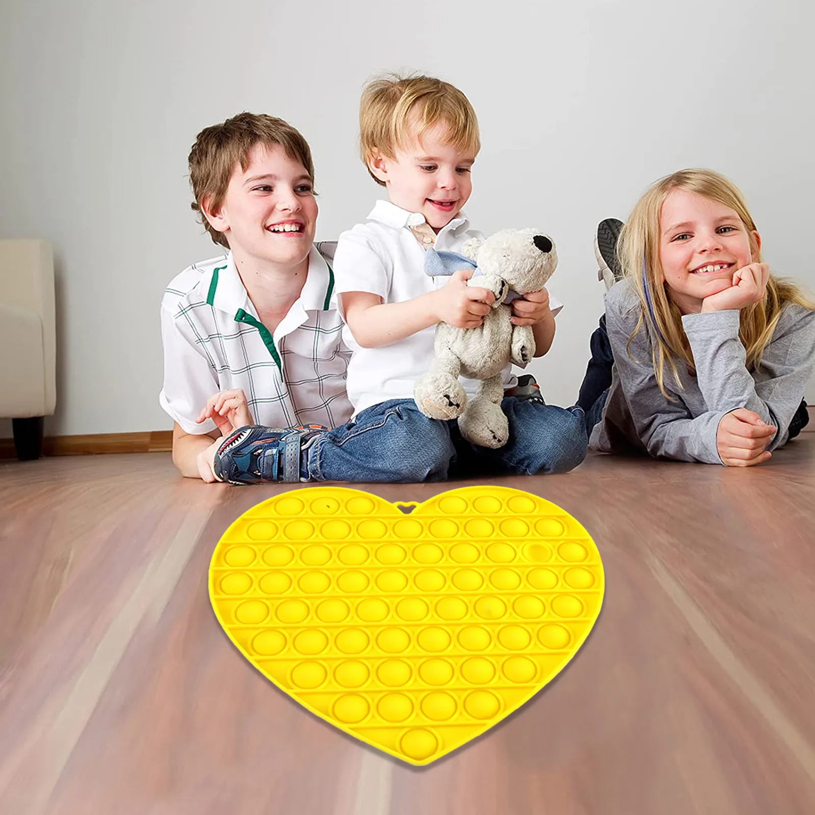 Pure Color Love Antistress Fidget Toys Pop It Popular Stress Relieving Fidget Game Kids Adults Anxiety Silicone Toy
Pure Color Love Antistress Fidget Toys Pop It Popular Stress Relieving Fidget Game Kids Adults Anxiety Silicone Toy