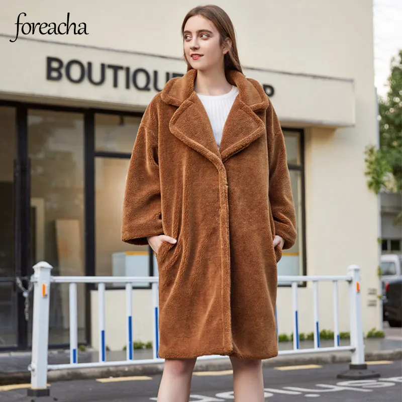 foreacha 2021 winter luxury women jacket lamb velvet particles furry ladies fur coat long suit collar women faux fur warm coat
foreacha 2021 winter luxury women jacket lamb velvet particles furry ladies fur coat long suit collar women faux fur warm coat