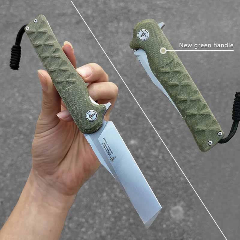 14C28N steel tactical folding knife Linen Miktar handle ball bearing camping self-defense pocket hunting peeling tools
14C28N steel tactical folding knife Linen Miktar handle ball bearing camping self-defense pocket hunting peeling tools