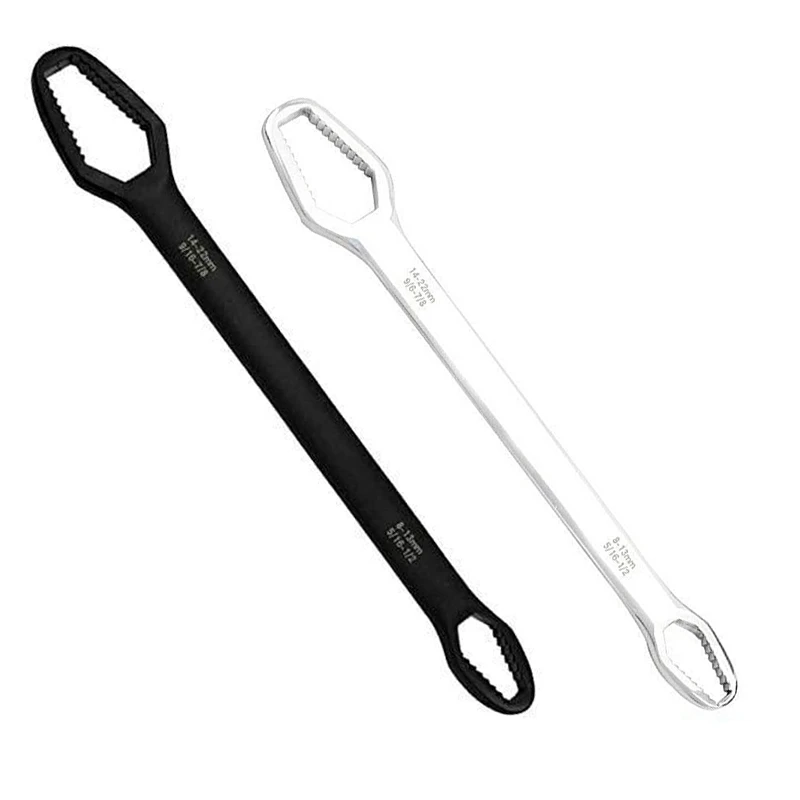 Double End Wrench Universal Spanner 8-22mm Key Set Screw Nuts Wrenches Repair Self-Tightening Universal Wrench CNIM Hot
Double End Wrench Universal Spanner 8-22mm Key Set Screw Nuts Wrenches Repair Self-Tightening Universal Wrench CNIM Hot