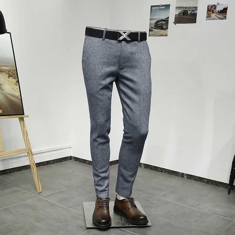 30% wool men long pants fashion casual gentleman autumn winter spring wear wedding groom light blue leisure mens pant 30 36 plus
30% wool men long pants fashion casual gentleman autumn winter spring wear wedding groom light blue leisure mens pant 30 36 plus